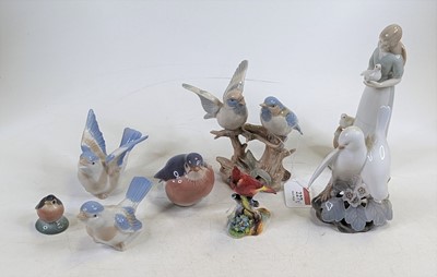 Lot 227 - *A Royal Copenhagen porcelain figure group of...