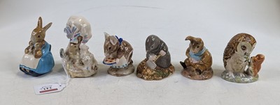 Lot 243 - A Beswick Beatrix Potter figure 'Lady Mouse',...