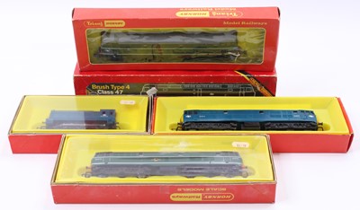 Lot 303 - Five Hornby/Triang Hornby diesel locos: R357...