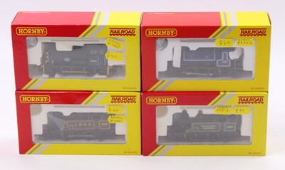 Lot 319 - Four small Hornby locos: R2672 Caledonian...