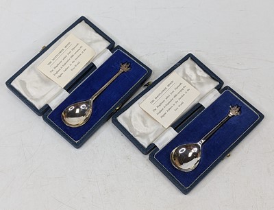 Lot 315 - An Elizabeth II silver commemorative spoon, to...