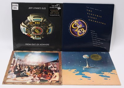 Lot 606 - Jeff Lynne/ELO - a collection of LPs to...