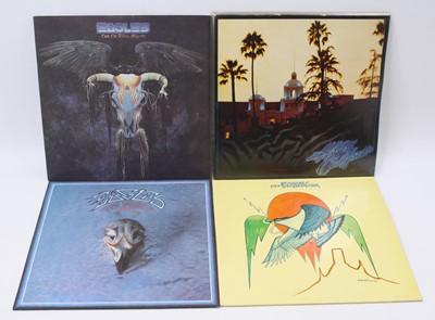 Lot 586 - Eagles - a collection of LPs to include: One...