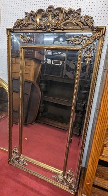 Lot 1172 - A large contemporary French style gilt framed...