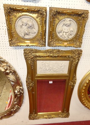 Lot 1178 - A reproduction French style floral gilt...