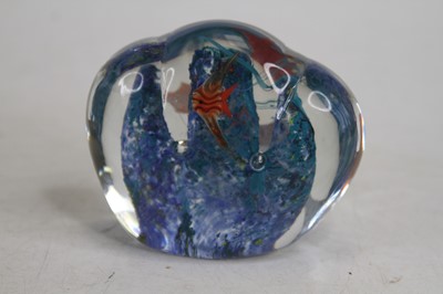 Lot 67 - A 20th century Murano type aquarium glass...