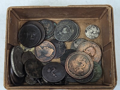 Lot 417 - A collection of 18th century and later coinage...