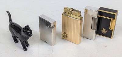 Lot 430 - A collection of pocket cigarette lighters to...