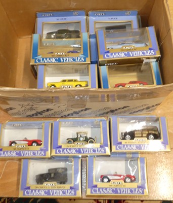 Lot 1540 - A Box containing Modern Issue Classic Vehicles...