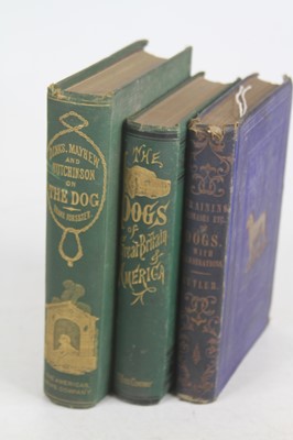 Lot 506 - Three 19th century books, The Dogs of Great...