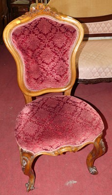 Lot 1411 - *A collection of various 19th century chairs...
