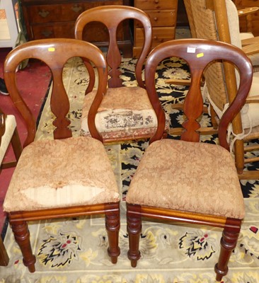 Lot 1412 - A pair of mahogany Chippendale style open...