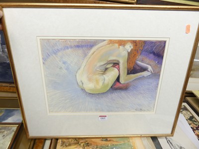 Lot 1069 - Madge Bright (Australian) - Nude with red...