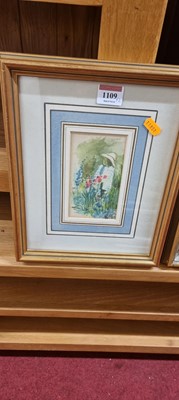 Lot 1109 - Katherine Yates - Muriel picking sea-lavender,...