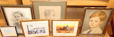 Lot 1119 - *Assorted pictures to include Marcus - head...