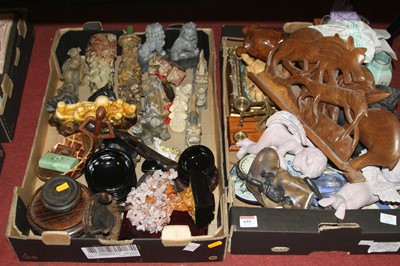 Lot 655 - *Two boxes of miscellaneous items to include...