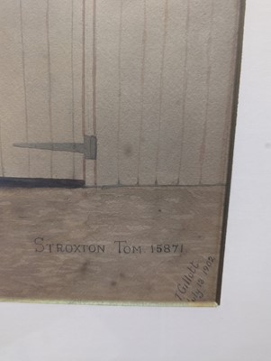 Lot 1149 - J Gillott - Stroxton Tom.15871, watercolour,...
