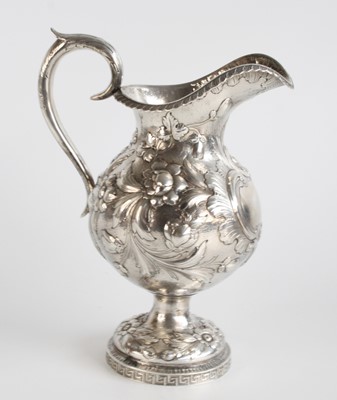 Lot 1178 - An early 19th century American silver pedestal...