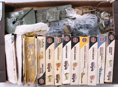 Lot 1602 - A collection of Airfix boxed 1/32nd/54mm scale...