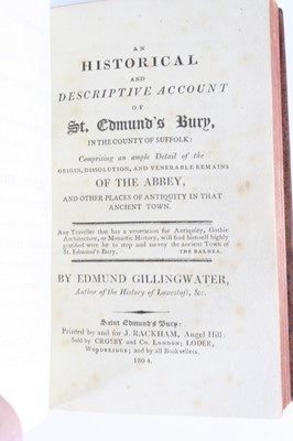 Lot 1036 - Gillingwater, Edmund: An Historical And...