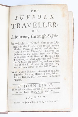 Lot 1041 - Kirby, John: The Suffolk Traveller, Who took...