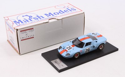 Lot 786 - A Marsh Models 1/43 scale factory hand built...