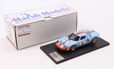 Lot 787 - A Marsh Models 1/43 scale factory hand built...