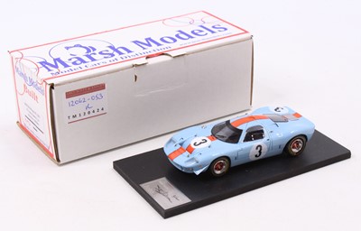 Lot 806 - A Marsh Models 1/43 scale factory hand-built...