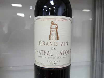 Lot 1001 - Château Latour, 1979, Pauillac, 12 bottles, OWC