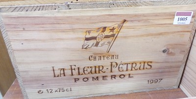 Lot 1005 - Château la Fleur-Petrus, 1997, Pomerol, 12...