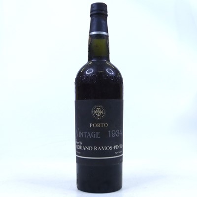 Lot 1301 - Adriano Ramos-Pinto vintage port, 1934, one...