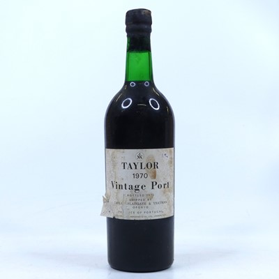 Lot 1309 - Taylor's vintage port, 1970, one bottle