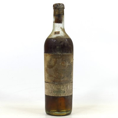 Lot 1206 - Château Filhot, 1915, Sauternes, one bottle