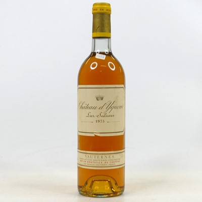 Lot 1211 - Château d'Yquem, 1975, Sauternes, one bottle