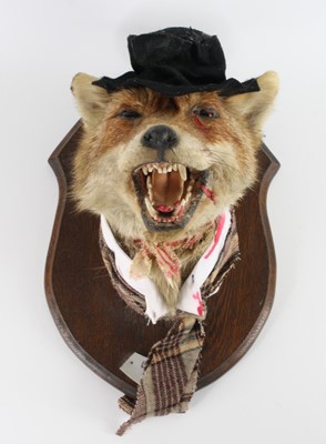 Lot 1415 - An anthromorphic taxidermy Fox (Vulpes vulpes)...