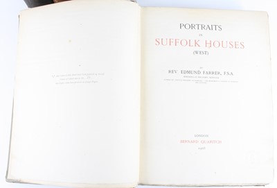 Lot 1031 - Farrer, Rev. Edmund: Portraits In Suffolk...