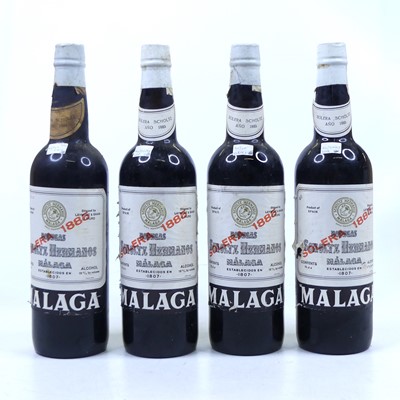 Lot 1317 - Scholtz Hermanos of Malaga Solera sherry, 1885,...