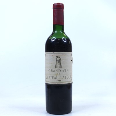 Lot 1017 - Château Latour, 1965, Pauillac, one bottle