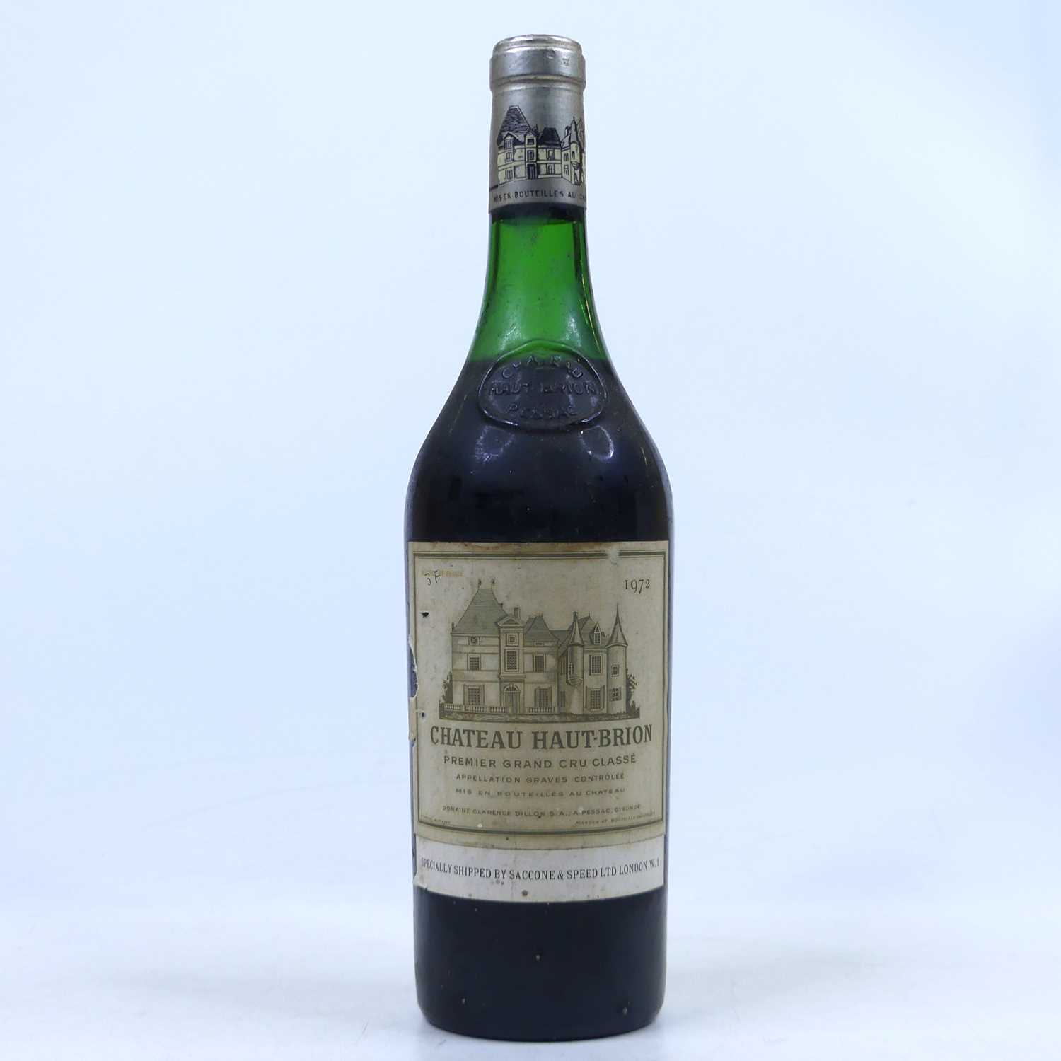 Lot 1018 - Château Haut-Brion, 1972, Pessac-Leognan, one...