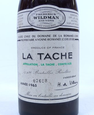 Lot 1019 - Domaines de la Romanee-Comte la Tache Grand...