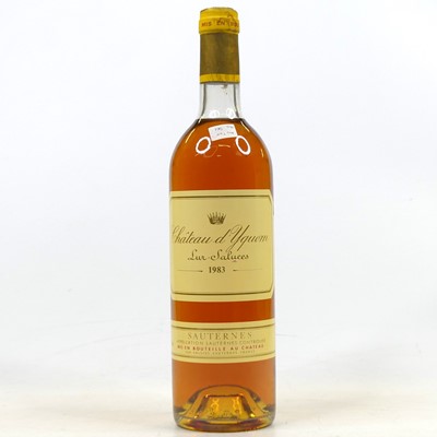 Lot 1227 - Château d'Yquem, 1983, Sauternes, one bottle