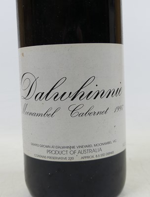 Lot 1021 - Dalwhinnie Cabernet Sauvignon, 1997, Moonambel,...