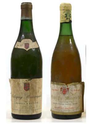 Lot 1233 - Puligny Montrachet, 1962, Côtes de Beaune...