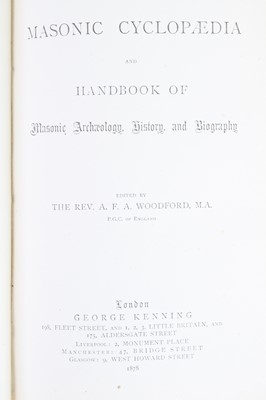 Lot 1021 - Woodford, Rev. A.F.A. (ed): Kenning's Masonic...