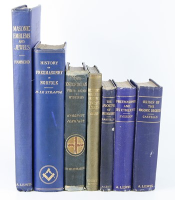 Lot 1026 - Freemasonry and related, a collection of...