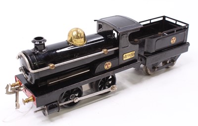Lot 167 - Very early Hornby 1920’s 0-4-0 loco & tender,...