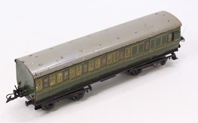 Lot 143 - 1935-41 Hornby No.2 passenger coach br/3rd...
