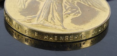 Lot 3199 - A WW I group of three medals, to include...