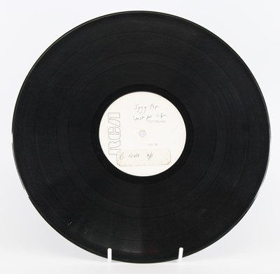 Lot 540 - Iggy Pop, Lust For Life, RCA Test pressing,...