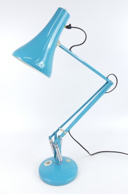 Lot 158 - A 1960s turquoise painted metal anglepoise...